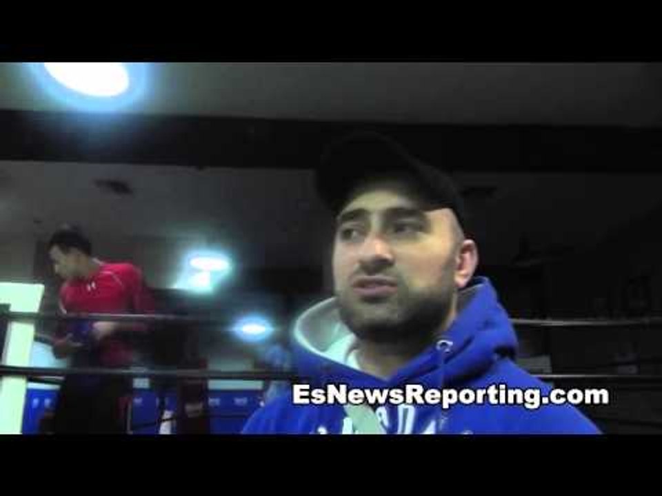 australian boxing trainer billy hussain talks to EsNews Boxing