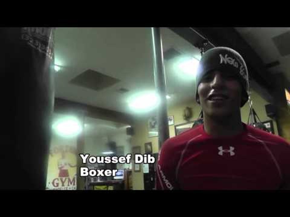 Boxer Youssef Dib brother of Billy Dib talks fight - EsNews Boxing