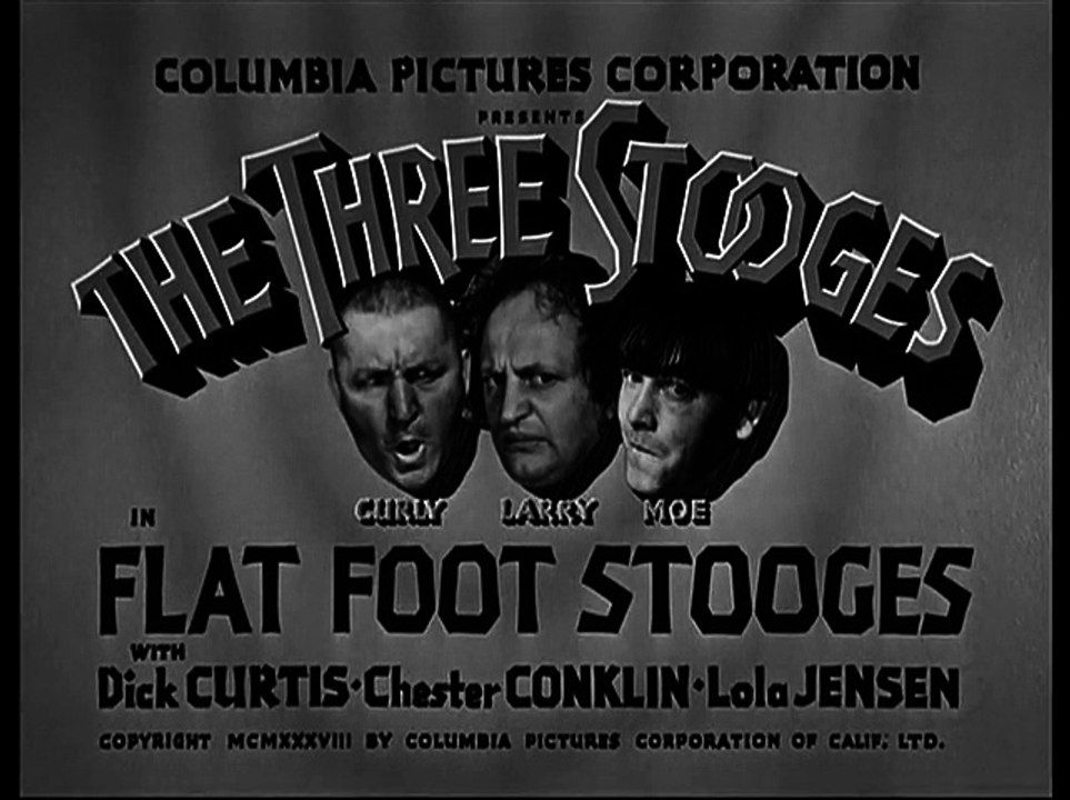 The Three Stooges S05E08 Flat Foot Stooges