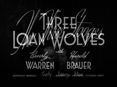 The Three Stooges S13E06 Three Loan Wolves