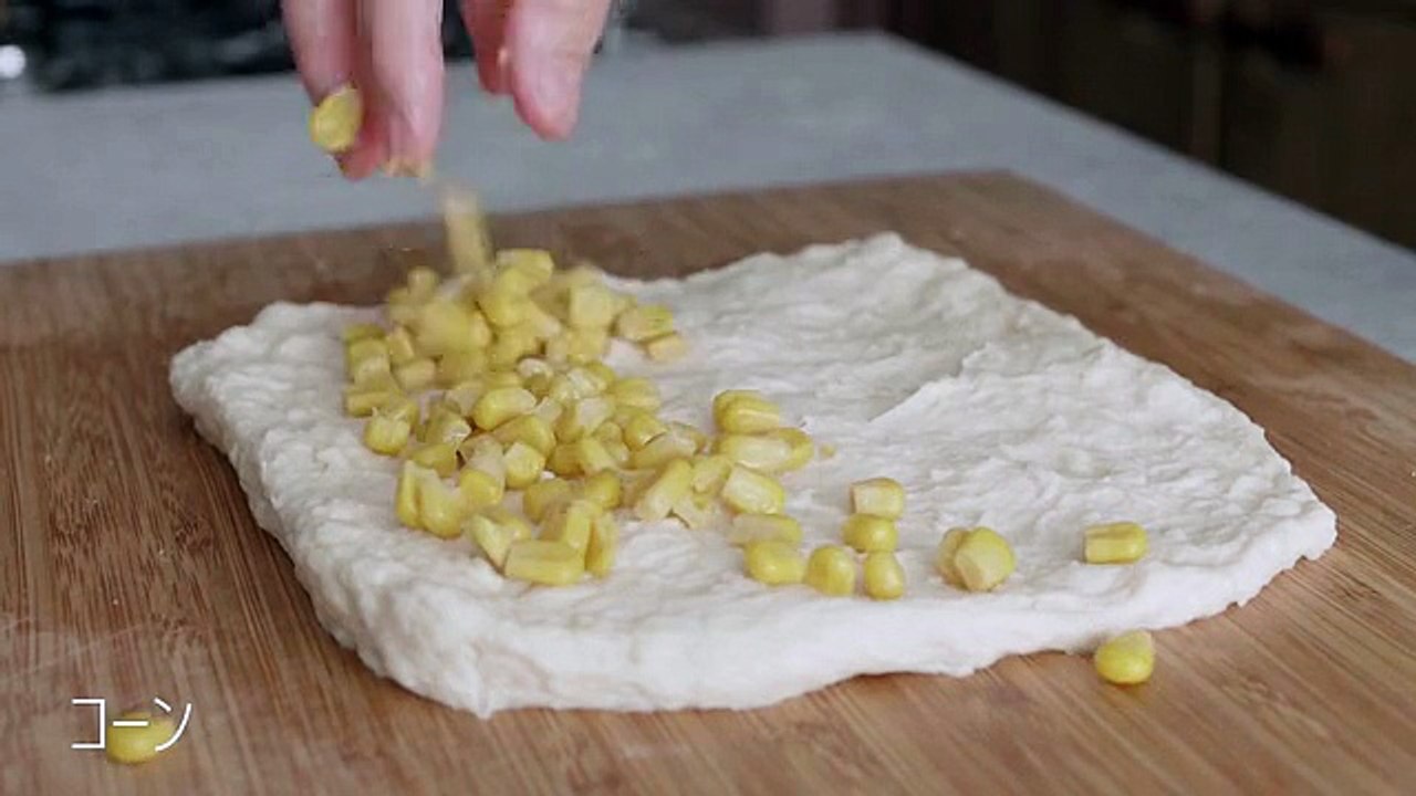 How to CORN-BREAD!如何用砂锅制作玉米面包 【日】【生肉】