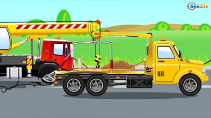 El Tractor - El Camión Curioso - Car cartoon - Tractors for children