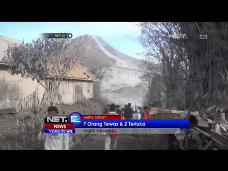 Potensi Kembali Terjadinya Awan Panas Guguran Gunung Sinabung - NET12