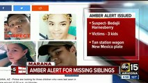 Amber Alert: Three siblings missing out of Marana
