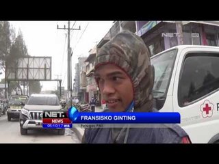 Tembok Beton Penghalang Masuk ke Zona Merah Erupsi Sinabung - NET5