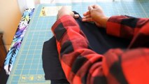 DIY Skater Dress with Sleeves + Circle Skirt - How to Sew Stretch Knit Tutorial