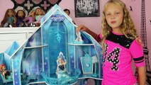 Y Ana Castillo de Elsa para congelado hielo mágico Palacio princesa copo de nieve Disney elsa lego