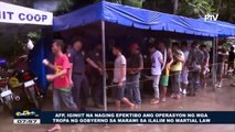 AFP, iginiit na naging epektibo ang operasyon ng mga tropa ng gobyerno sa Marawi sa ilalim ng Martial Law