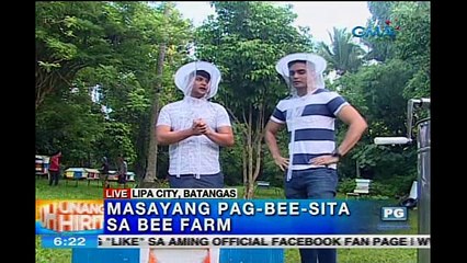 Unang Hirit: Masayang Pag-Bee-sita sa Bee Farm sa Lipa City, Batangas with Juancho at Hiro  