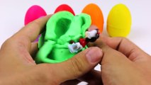 Playdoh Surprise Eggs Angry Birds - Baymax Peppa Pig Shopkins Big Hero 6 Mater Minions