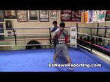 Brian Viloria Back In Gym Looking Sharp - EsNews Boxing