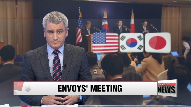 Top nuclear envoys from South Korea, U.S., Japan to discuss North Korean threats