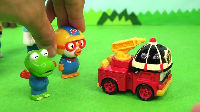 Пожар игрушка Игрушки грузовая машина сезон ★ ★ Tori игрушки пожарные машины отправляются пожарные машины Pororo Шприц игрушка кукла игрушка Annie Tori World