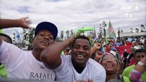 Correa se despide de Ecuador con reproches a sus sucesor