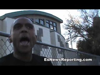 young fighter says Old fighters  teach him how to box