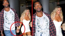 Khloe Kardashian & BF Tristan Thompson Flaunt PDA At The Nice Guy After Romantic Dinner