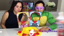 PIE FACE CHALLENGE Original New Messy Whipped Cream in the FACE Game Princess Sofia Egg Su