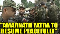 Amarnath Yatra Attack: Security tighter, yatra resumes from today, says CRPF General | Oneindia News