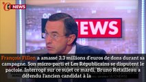 Polémique sur les 3 millions d’euros de dons à François Fillon: «Il n’a rien pris»