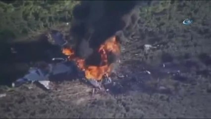 ABD'de Askeri Uçak Düştü: 16 Ölü