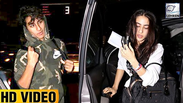 Sara Ali Khan & Ibrahim Ali Khan SPOTTED Together