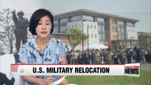 U.S. Eighth Army completes main phase of relocation to Pyeongtaek
