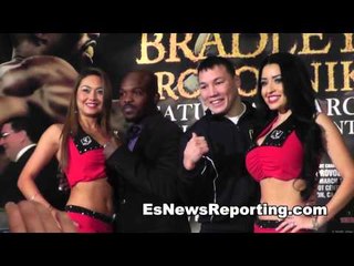 Timothy Bradley vs. Rusian Provodnikov Faceoff