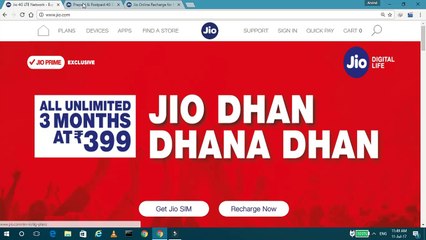 Video herunterladen: jio dhan dhana dhan is back(as jio monsoon offer)