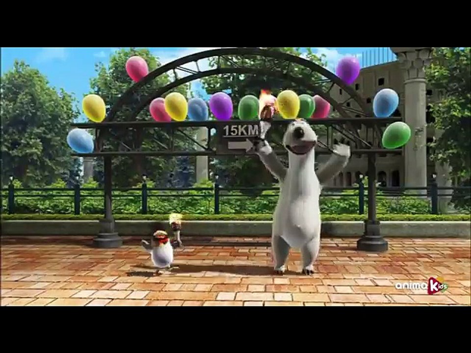 Bernard Bear - The Olympic Torch