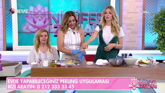 Doğal peeling ve kleopatra bakımı