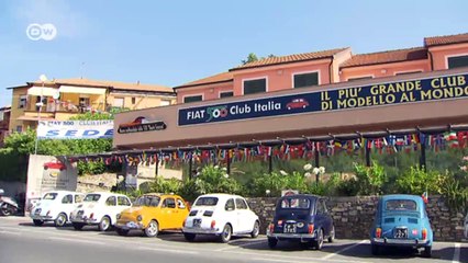 Fiat fans flock to Italian Riviera | Euromaxx