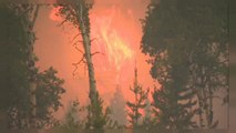Kanada'da korkutan orman yangını