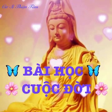 Bài Học Cuộc Đời NAM MÔ A DI ĐÀ PHẬT - Lời Vàng Phật Dạy. Cư Sĩ Thiện Tâm