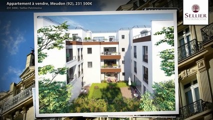 Appartement à vendre, Meudon (92), 231 500€