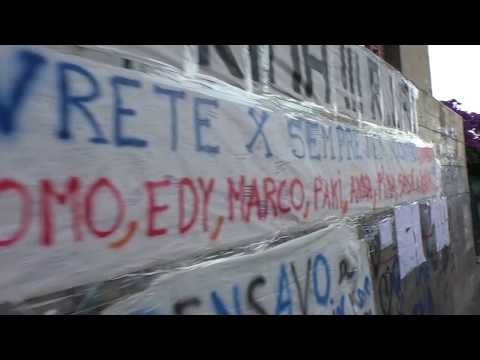 Torre Annunziata (NA) - Crollo palazzina, flash mob per le vittime (10.07.17)