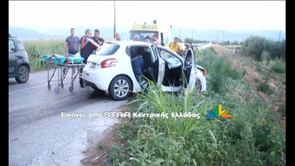 Εκτροπή ΙΧ με εγκλωβισμό στο Λιανοκλάδι