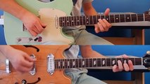 The Beatles - Dig a Pony - Guitar Cover - Lead and Rhythm Guitar