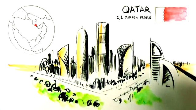 Carnet de voyage en encre de chine et aquarelle