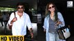 Ex Couple Sunny Deol And Dimple Kapadia Spotted At Airport