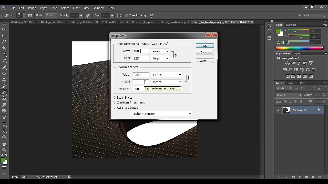 Photoshop Tutorial 2 - How to set an Object for Amazon Product Listing Using Eraser Tool