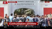 Cumhurbaşkanı Erdoğan 15 Temmuz şehitliğini ziyaret ediyor