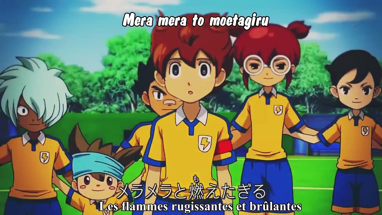 Inazuma Eleven Go Chrono Stone Opening 1 Vostfr + Lyrics