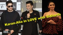 Karan Johar in LOVE with 'Student' Sidharth, Alia-Varun join in