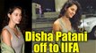 Disha Patani SPOTTED in stylish look at Aiport, leaving for IIFA; Watch Video | FilmiBeat
