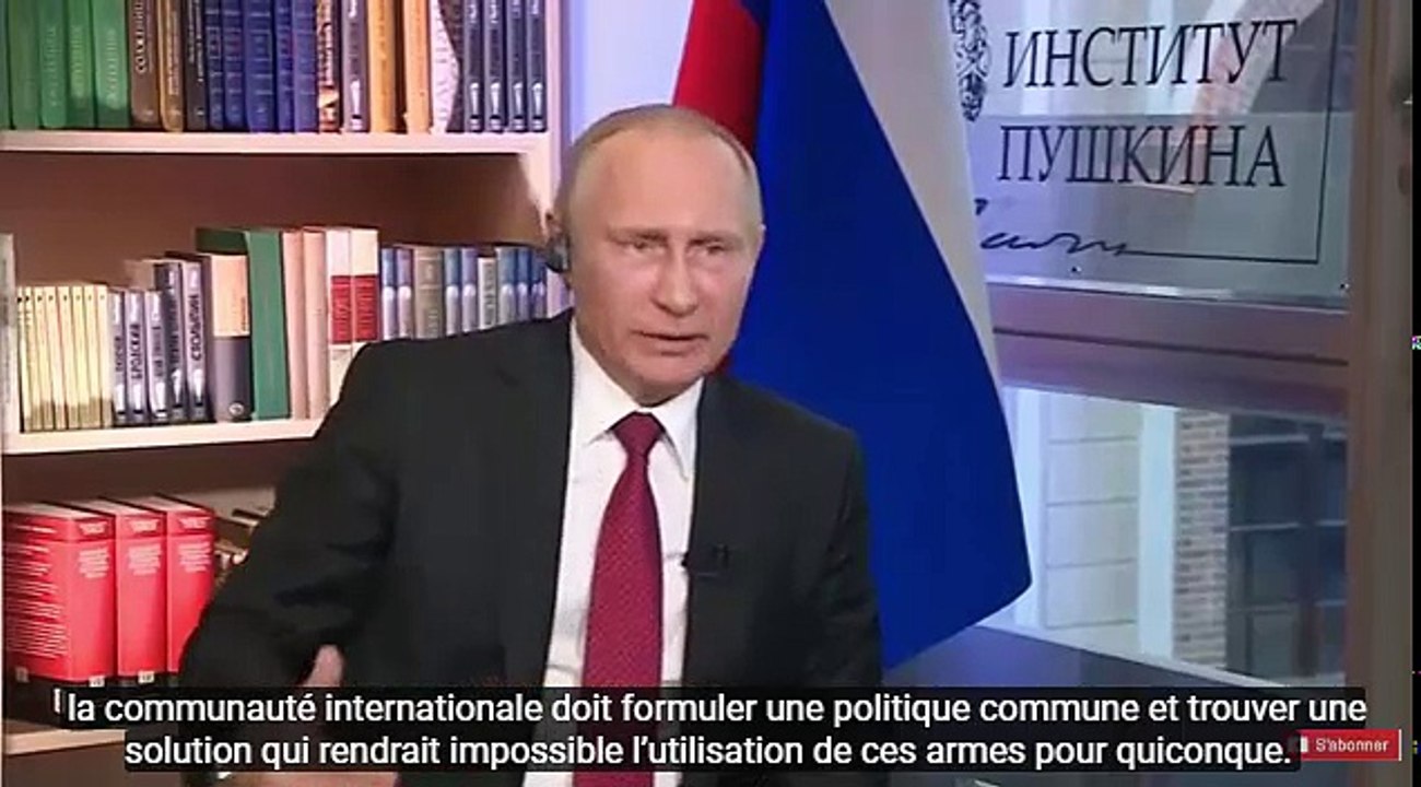 Poutine Interview :  Macron, Trump, l'Ukraine, la Syrie et la Russie