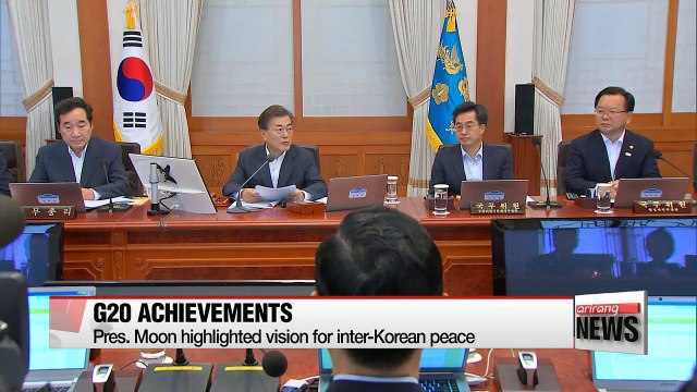 President Moon highlights achievements from trips to the U.S. and Germany