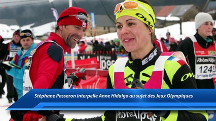 Insolite : quand Stéphane Passeron interpelle la maire de Paris sur les JO.. qui lui répond depuis Lausanne