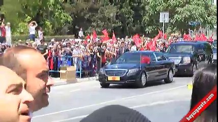 Cumhurbaşkanı Erdoğan, 15 Temmuz Şehitliği’nde