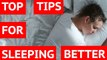 Six top tips for sleeping better