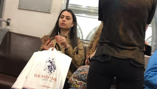 Тестирование FindFace на девушке из метро